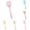 Multicolor, variant on 1Pcs Transparent Silicone Slotted Turner, Heat Resistant Kitchen Spatula for Daily Cooking & Meal Prep, Pink, 30*8cm/11.81*3.14in
