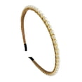 thumbnail image 1 of Jumpingount Diadema de perlas con lazo para el pelo, paquete de joyas para la cara, mano de obra fina Retro, regalo dulce de larga duración, suministros Accesorio para el cabello Tipo 2 Jumpingount AP016162-02, 1 of 6