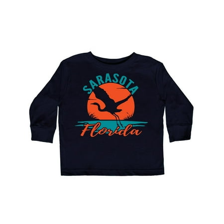 

Inktastic Sarasota Florida Vacation Trip Gift Toddler Boy or Toddler Girl Long Sleeve T-Shirt