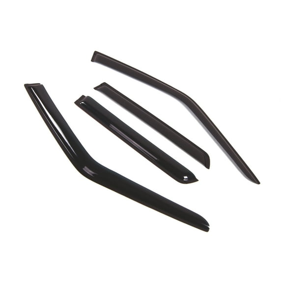 TuningPros Outside Mount Window Visor Deflector Smoke Tinted 4 Pcs Set For 2011-2017 Nissan Juke