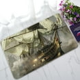 thumbnail image 1 of ABPHQTO Felpudo Antideslizante Cool Pirate Ship Interior / Exterior / Baño 45x75 cm, 1 of 1