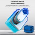 thumbnail image 5 of Bolsa de cámara Funda de cámara de silicona Mini bolsa de almacenamiento para Insta360 GO3 (Azul), 5 of 5