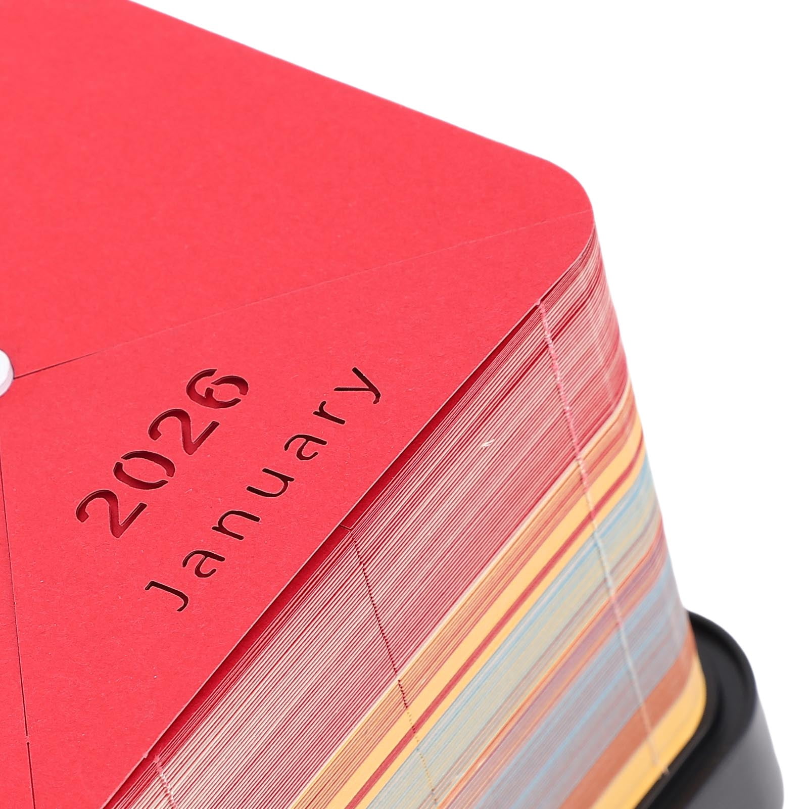 YAHHU 3D Art Memo Pad Creative Circus Paper Carving Notepad 2026 Desk Calendar with Light, Desktop Ornament Gift, 3.9 x 3.9 x 3.5 inches / 9.8 x 9.8 x 9 cm, Multicolor