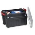 thumbnail image 6 of Rubbermaid 24 Gallon ActionPacker Storage Container Box - Black/Grey, 6 of 6