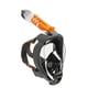 thumbnail image 1 of Ocean Reef - Máscara De Snorkel De Cara Completa De Liberación Rápida Aria Qr+ Con Snorkel - Vista Submarina De 180 Grados Y Sistema De Liberación Rápida (M/L Negro)., 1 of 5