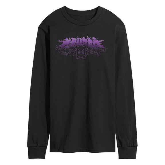 Pokémon - Gengar - Men's Long Sleeve Graphic T-Shirt