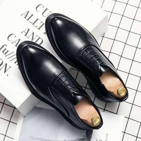 

Men‘s Classic Pointed Toe Oxford Formal Shoes Dress Shoes Valentine Day Gift