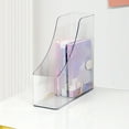 thumbnail image 2 of Clear Vertical File Holder A4 Document Organizer For Off Ice And Home Transparent Desk Storage For Magazines And Files Stylish Acrylic Design Crafts for Girls Ages 8-12 Painting Crafts for Kids Ages, 2 of 8