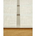 thumbnail image 5 of TOWN & COUNTRY BASICS Comfort Plus Windowpane Plaid Anti Fatigue Comfort Mat, Kitchen Mat, Standing Desk Mat, Dorm Room Rug, Non-Slip Backing, Beige, 18"x39", 5 of 11
