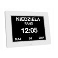 thumbnail image 1 of Digital Calendar Clock In Polish Electronic Alarm Clock Medicines 8 Languages, 1 of 5