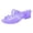 Purple, variant on Affordable Women'S Summer Shoes Women's Fashion Leisure Transparent Jelly Slippers Women's Slides Wedge Sandals Hawaii Beach People Wedge Sandal Open Toe BohoSandals Summer Slippers