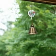 Gold Cross Bronze Jingle Bell Crafts Vintage Smallcow Bronze Bells