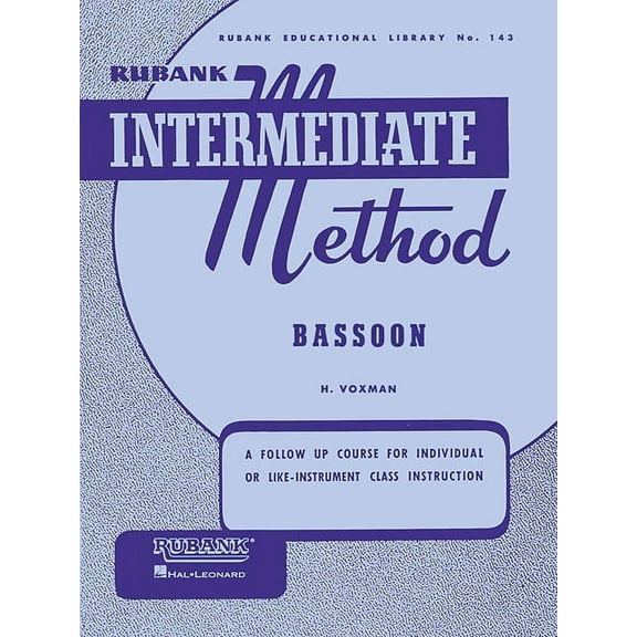 Rubank Intermediate Method - Bassoon, (Paperback)