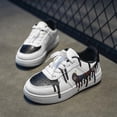 thumbnail image 3 of Zapatillas de deporte para niños, transpirables, para niños y niñas, zapatillas de Skateboarding, zapatillas para correr T39, 3 of 3