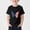 Black, variant on Amidoa Girls Short Sleeve Graphic Cute 4th of July T-Shirts Casual Tops Kids Soft Summer Crewneck Tees Light Blue Size 160