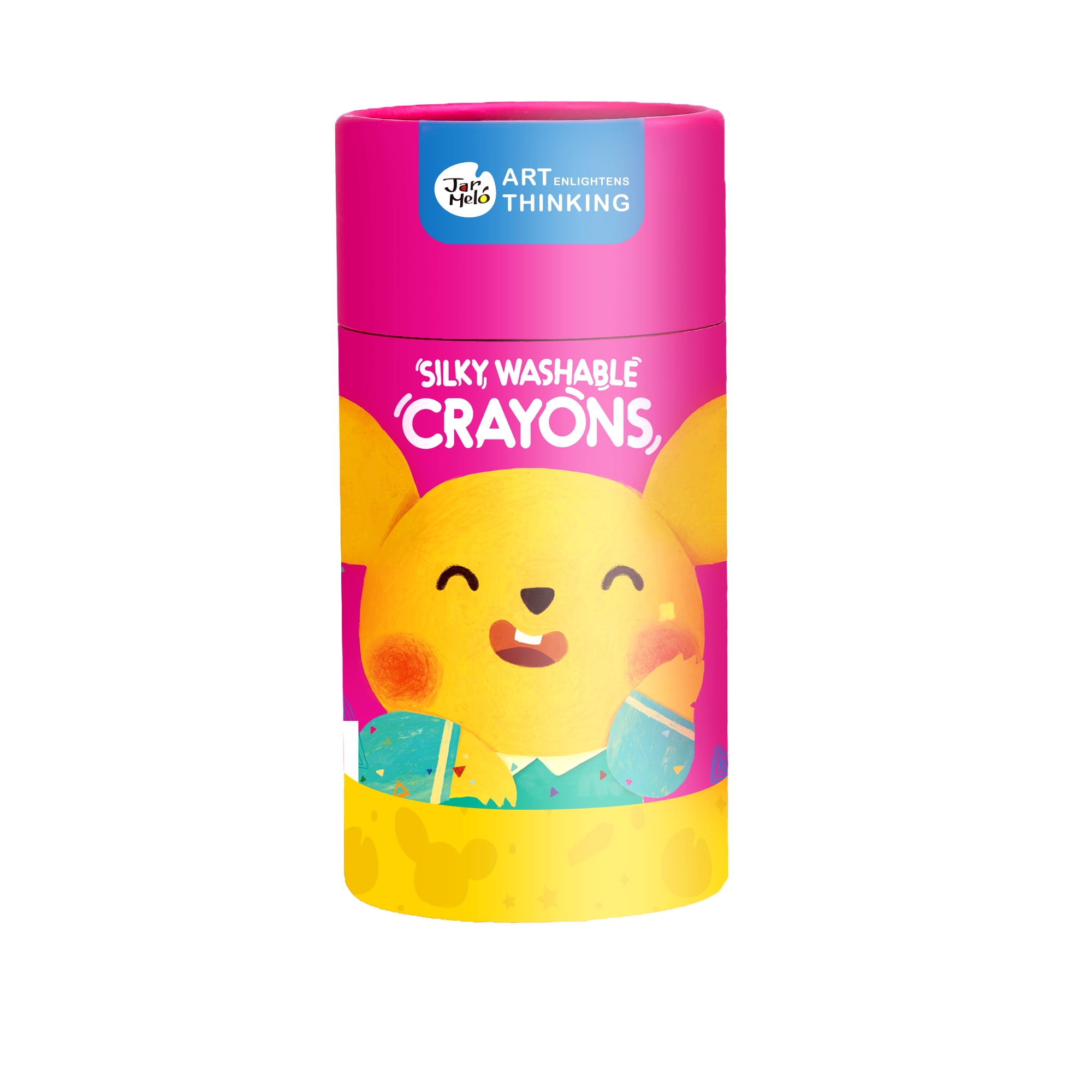  Montcool Toddler Crayons, 20 Colors Non Toxic Washable Jumbo Crayons  for Toddlers 1-3 Unbreakable, Easy to Hold Large Crayons for Kids Ages 4-8,  Safe Baby Crayons : Toys & Games