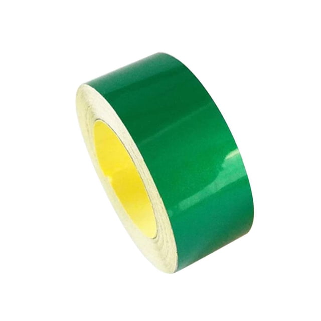 Pegatinas reflectantes de seguridad para el cuerpo de 300x5cm, tiras reflectantes, pegatinas decorativas para coche, cintas de marca de Herramientas de reparación de automóviles verde brillante