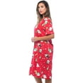 thumbnail image 2 of Short Sleeve Nightgown Sleep Dress for Women, 2 of 3