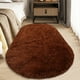 thumbnail image 2 of Xihbxyly Alfombra Ovalada, Manta de Seda Suave para Dormitorio, Fácil de Lavar, Antideslizante y de Seguridad, Ideal para Decorar El Pasillo., 2 of 6