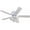 White, variant on Portage Bay Renton Ceiling Fan with 3 Speeds & LED Light Bulbs, 42", Brushed Nickel - Quiet Indoor Air Cooling with 5 Reversible Blades & Pull-Chains, for Low Ceilings & Rooms Up to 350 Sq Ft