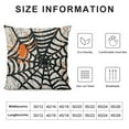 thumbnail image 5 of Spider Web Throw Pillow Covers  Halloween Decorative Farmhouse Pillow Covers Outdoor Spider Decor Cushion Case for Home Office Halloween Sofa Bed Decoration, 5 of 5