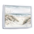 thumbnail image 2 of Designart "Winter'S Enchantment By The Coastal Ocean III" Coastal Ocean Floater Framed Wall Art Prints, 2 of 5