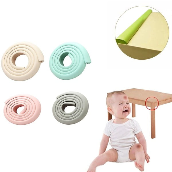 4Pcs Foam Baby Safety Corner Table Protector Soft Edge Corner Guards Child  Safety Security Safe Proof