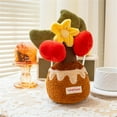 thumbnail image 5 of Stuffed Potted Plants Plush Doll, Monstera Plush Toy, Cute Plants Plush Toy, Adorable Stuffed Potted Plants, Perfect for Room Decor, Ideal Gifts for Kids and Adults, 5 of 8