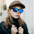 thumbnail image 2 of FEISEDY Polarized Sunglasses Fit Over Glasses Women, Fit over Glasses Sunglasses for Driving UV400 Protection B0250, 2 of 16