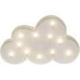 thumbnail image 1 of Cloud Shaped LED Night Light, Battery Operated, Decorative Table Lamp for Baby Room, Kids, Party Supplies (White), 1 of 5