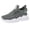 Green, variant on XIMIN Women's Fly Knit Wedge Shoes - Hollow Colorblock Casual Shoes with Chain Accent for Spring Summer Daily Fashion Wear (Grey, 6)