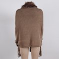 thumbnail image 5 of IROINNID Women's Cardigan Open Front Coat Solid Color Long Sleeve Leisure Casual Pocket Knit Cardigan Sweater Coat Outerwear, Khaki, 5 of 5