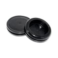 thumbnail image 3 of Flyshop Black 25 mm 1" Rubber Plug, 20 mm 13/16" ID, One-sided Cable Protector Synthetic Rubber Grommets Hole Plug Wire Protection, Round, Thicker, 4-Pack, 3 of 6