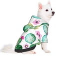 thumbnail image 2 of Balery Cactus Plants Sudadera con Capucha para Perros Pequeños – Ropa para Mascotas, Disfraz para Perros y Gatos, Ideal para Fiestas y Cosplay-X-Small, 2 of 7
