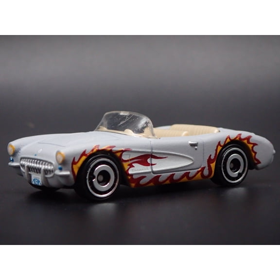 Open Box 1956 56 CHEVY CHEVROLET CORVETTE BARBIE 1:64 SCALE COLLECTIBLE DIECAST MODEL CAR