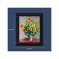 thumbnail image 5 of Bouquet of Sunflowers by Claude Monet Framed Wall Art Print, Excellent Kitchen or Living Room Wall Decor, 11x14, 2415, 5 of 6