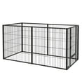 thumbnail image 1 of PawHut 6 Panel 32.5" - 59" x 32" Heavy Duty Dog Playpen for S and M Dogs, 1 of 10