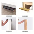thumbnail image 4 of 10Pcs Black Finger Pulls for Cabinets, Kitchen Concealed Drawer Pulls, Aluminum Flat Concealed Back Mount Door Knobs, 4 of 5