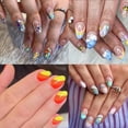 thumbnail image 2 of Puntas de Uñas Postizas UNA GELLA GEL Cortas Almendra 216 piezas 12 Tallas, 2 of 7