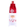 thumbnail image 3 of Funda navideña para botella de vinosoporte para bolsa de regalodecoración navideña (Santa) Ndcxsfigh Nuevos Originales, 3 of 4