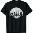 thumbnail image 2 of 100% Cotton Bowling Evolution Funny Vintage Bowling Lover Men Women T-Shirt, 2 of 5