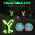 thumbnail image 4 of LED Reflective Vest for Night Running, USB Rechargeable Reflective Equipment for Running, High Visibility Luminous Adjustable Vest for Runners, Cyclis, 4 of 5