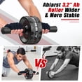 thumbnail image 2 of Equipo de entrenamiento de abdominales Ab Roller Wheel Abiarst con rodillera, 2 of 6