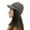 Gray, variant on Women's Winter Cable Knit Hat Beanies Soft Slouchy Warm Solid Color Girls Beanie Cap with Visor Brim