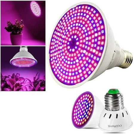 

Gerich 200 LED Grow Light Full Spectrum Hydroponic Garden Plant Desk Flexible Bulb