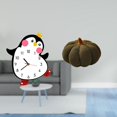 thumbnail image 2 of Reloj De Pared De Madera Con Forma De Pingüino Y Calabaza, Cojín Decorativo De Felpa, Multifuncional, Encantador, Para Dormitorio, Sofá, Decoración Del Hogar, 2 of 8
