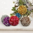 thumbnail image 3 of Taicans Christmas Ornaments Balls - Shatterproof Xmas Bulbs Decorations Set,2.4in Pearl Sequins Glitter Baubles for Tree/Wreath - Foam DIY Party Decor,Durable & Reusable, 3 of 4