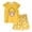 tj08 Yellow, variant on Baby Golf Outfit 1 Year Old Toddler Girl Clothes Layered Ruffle Top Floral Shorts Cute Toddler Girls Summer Outfits 2Pcs Clothing Set