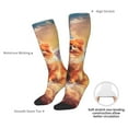 thumbnail image 4 of Balery Cute Cloud Pomeranian Calcetines novedosos Calcetines deportivos Calcetines hasta la rodilla Calcetines de algodón Calcetines originales y geniales, 4 of 6