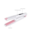 thumbnail image 4 of Mini plancha alisadora para cabello corto, plancha de pelo pequeña que cabe en su bolso, plancha de barba de doble voltaje con una bolsa de terciopelo para el G, 4 of 5